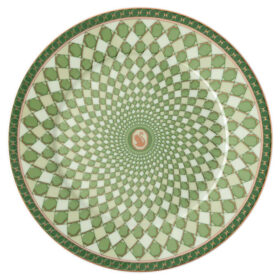 Signum brødtallerken i porcelæn, grøn Signum brødtallerken i porcelæn, grøn
