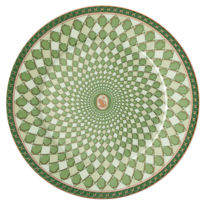 Signum brødtallerken i porcelæn, grøn Signum brødtallerken i porcelæn, grøn