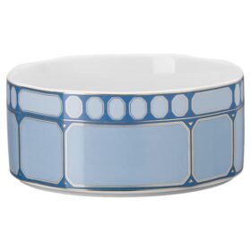 Signum kornskål i porcelæn, blå