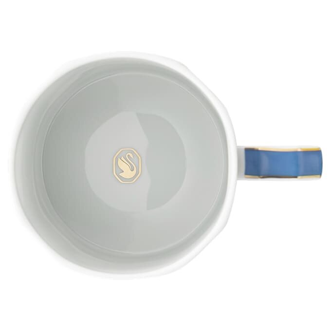 Signum-krus med låg, porcelæn, blå Signum-krus med låg, porcelæn, blå