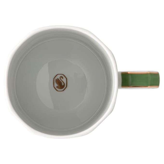 Signum-krus med låg, porcelæn, grøn Signum-krus med låg, porcelæn, grøn