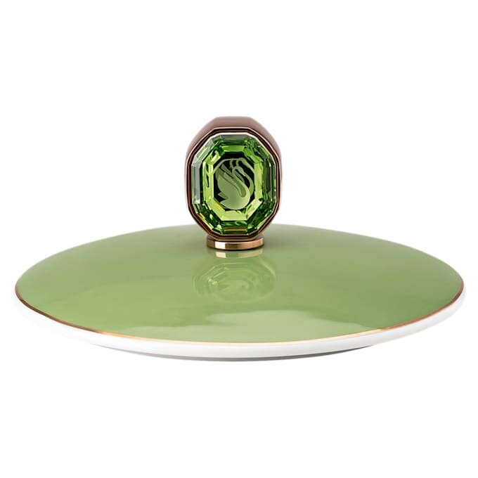 Signum-krus med låg, porcelæn, grøn Signum-krus med låg, porcelæn, grøn
