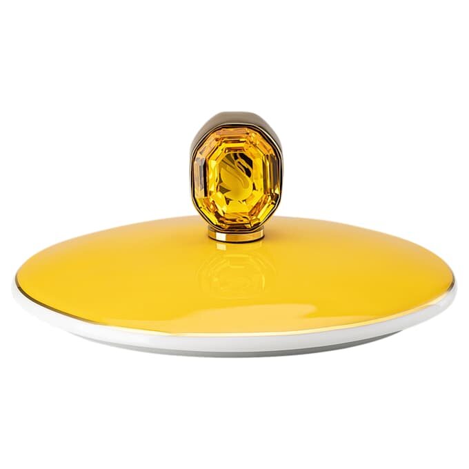 Signum-krus med låg, porcelæn, gul Signum-krus med låg, porcelæn, gul