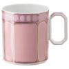 Signum-krus med låg, porcelæn, lyserød Signum-krus med låg, porcelæn, lyserød