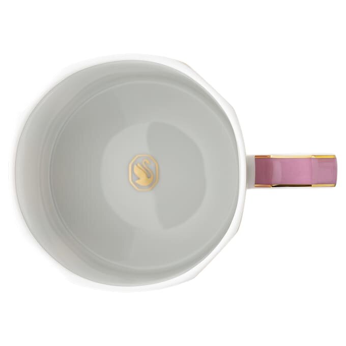 Signum-krus med låg, porcelæn, lyserød Signum-krus med låg, porcelæn, lyserød