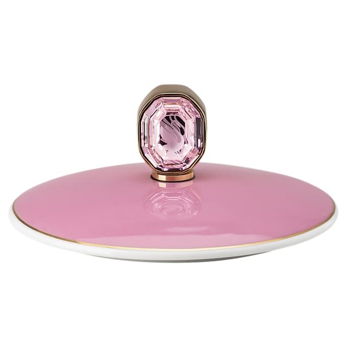 Signum-krus med låg, porcelæn, lyserød Signum-krus med låg, porcelæn, lyserød