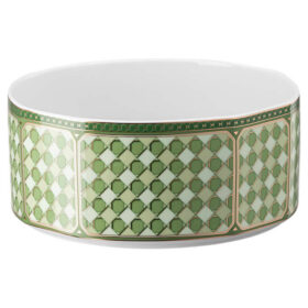 Signum skål i porcelæn, lille, grøn