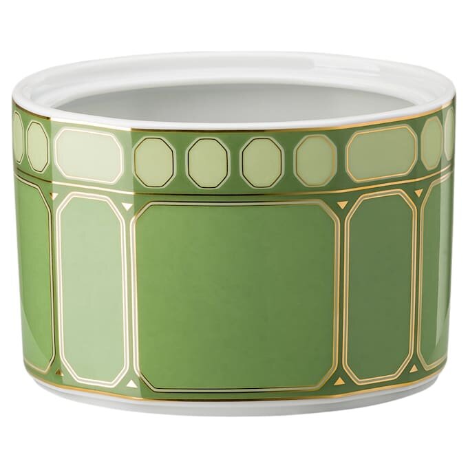 Signum sukkerskål i porcelæn, grøn Signum sukkerskål i porcelæn, grøn