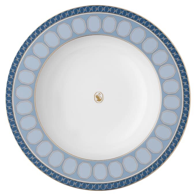 Signum suppetallerken i porcelæn, blå Signum suppetallerken i porcelæn, blå