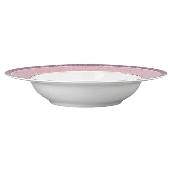 Signum suppetallerken i porcelæn, lyserød Signum suppetallerken i porcelæn, lyserød
