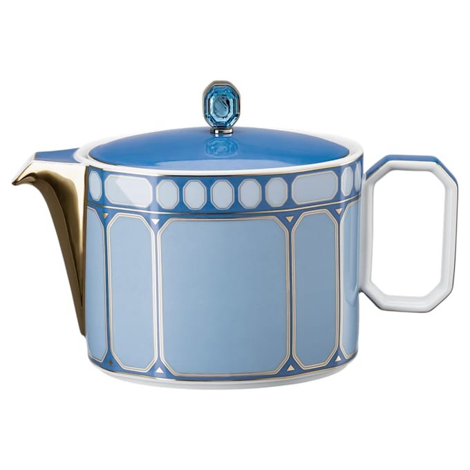 Signum tekande i porcelæn, lille, blå Signum tekande i porcelæn, lille, blå