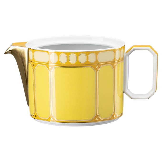 Signum tekande i porcelæn, lille, gul Signum tekande i porcelæn, lille, gul