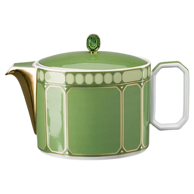 Signum tekande i porcelæn, stor, grøn Signum tekande i porcelæn, stor, grøn
