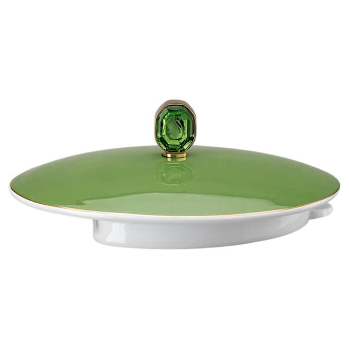 Signum tekande i porcelæn, stor, grøn Signum tekande i porcelæn, stor, grøn