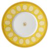Signum tekop med underkop i porcelæn, gul Signum tekop med underkop i porcelæn, gul