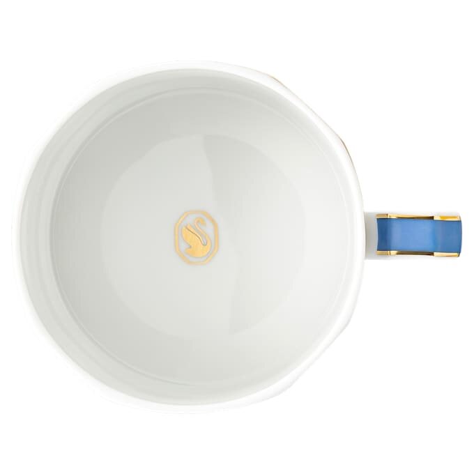 Signum tekop med underkop i porcelæn, blå Signum tekop med underkop i porcelæn, blå