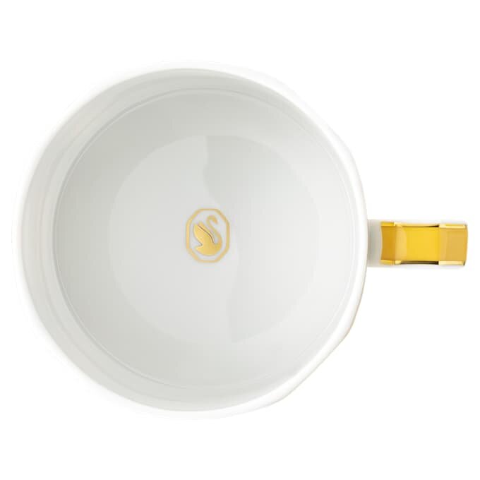 Signum tekop med underkop i porcelæn, gul Signum tekop med underkop i porcelæn, gul