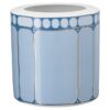 Signum-vase i porcelæn, bred, blå Signum-vase i porcelæn, bred, blå