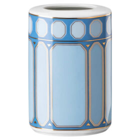 Signum-vase i porcelæn, lille, blå