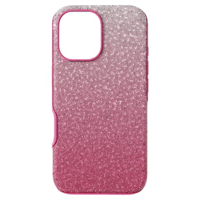 Smartphone-etui med flot farveovergang, iPhone® 16, lyserød Smartphone-etui med flot farveovergang, iPhone® 16, lyserød