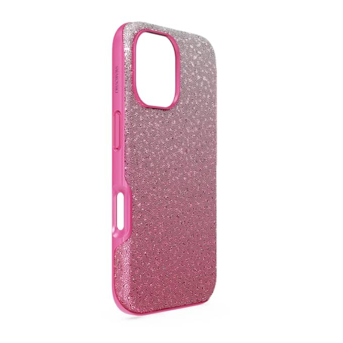 Smartphone-etui med flot farveovergang, iPhone® 16, lyserød Smartphone-etui med flot farveovergang, iPhone® 16, lyserød