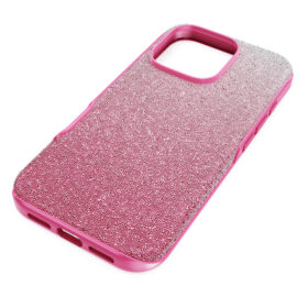 Smartphone-etui med flot farveovergang, iPhone® 16 Pro, lyserød