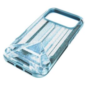 Smartphone-etui med krystal-effekt, iPhone® 17 Pro, blå