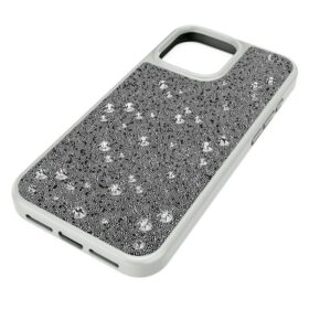 Smartphone-etui med spredt design, iPhone® 16 Pro Max, sølvfarvet