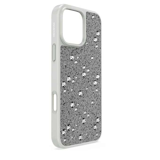 Smartphone-etui med spredt design, iPhone® 16 Pro Max, sølvfarvet Smartphone-etui med spredt design, iPhone® 16 Pro Max, sølvfarvet