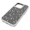 Smartphone-etui med spredt design, iPhone® 16 Pro, sølvfarvet Smartphone-etui med spredt design, iPhone® 16 Pro, sølvfarvet