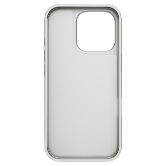 Smartphone-etui med spredt design, iPhone® 16 Pro, sølvfarvet Smartphone-etui med spredt design, iPhone® 16 Pro, sølvfarvet