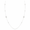 Snake Strandage Crystal Pearl, blandede slibninger, Slangens år, hvid, rhodineret