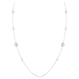 Snake Strandage Crystal Pearl, blandede slibninger, Slangens år, hvid, rhodineret Snake Strandage Crystal Pearl, blandede slibninger, Slangens år, hvid, rhodineret