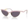 Solbriller i Cat-Eye-form, lilla
