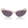 Solbriller i Cat-Eye-form, lilla