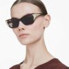 Solbriller i cat-eye-form, Sk6029, brun Solbriller i cat-eye-form, Sk6029, brun