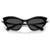 Solbriller i cat-eye-form, Sk6038, sort