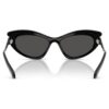 Solbriller i cat-eye-form, Sk6038, sort