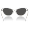 Solbriller i Cat-Eye-form, Sk7025, sølvfarvet Solbriller i Cat-Eye-form, Sk7025, sølvfarvet