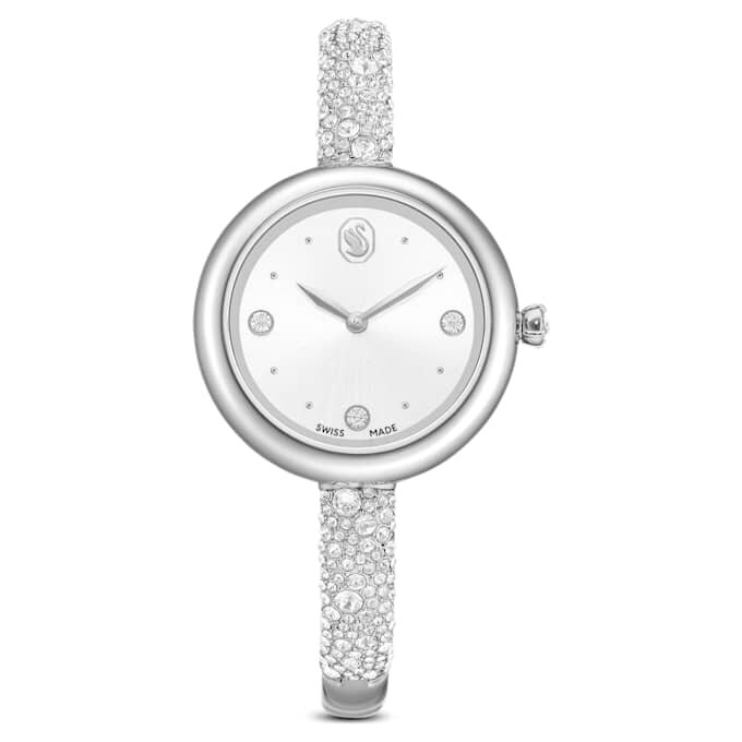 Sublima armbåndsur, fremstillet i Schweiz, metalarmbånd, sølvfarvet, rustfrit stål Sublima armbåndsur, fremstillet i Schweiz, metalarmbånd, sølvfarvet, rustfrit stål