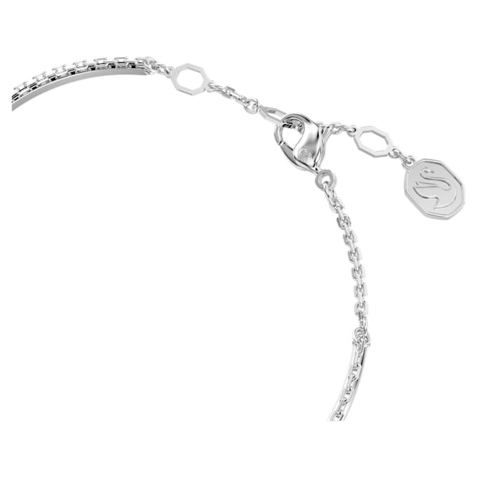 Sublima armring, hvid, rhodineret Sublima armring, hvid, rhodineret
