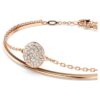 Sublima armring, hvid, rosaguldbelagt Sublima armring, hvid, rosaguldbelagt