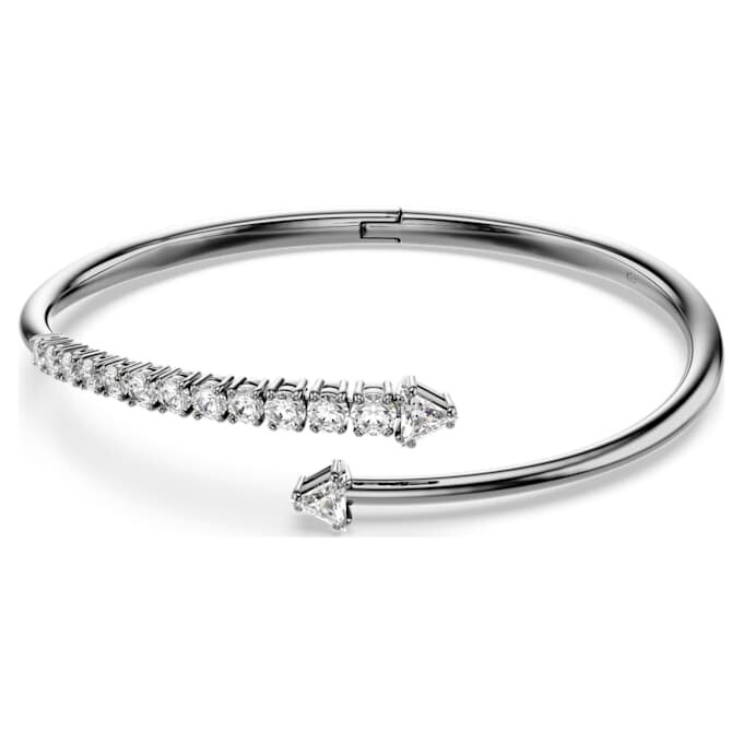 Sublima armring, hvid, rutheniumbelagt Sublima armring, hvid, rutheniumbelagt