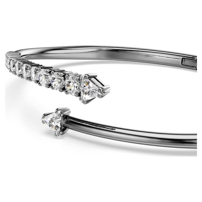 Sublima armring, hvid, rutheniumbelagt Sublima armring, hvid, rutheniumbelagt