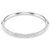 Sublima armring Snow Pavé, hvid, rhodineret Sublima armring Snow Pavé, hvid, rhodineret