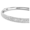 Sublima armring Snow Pavé, hvid, rhodineret Sublima armring Snow Pavé, hvid, rhodineret