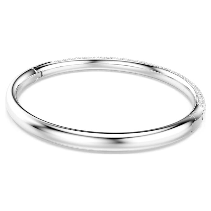 Sublima armring Snow Pavé, hvid, rhodineret Sublima armring Snow Pavé, hvid, rhodineret