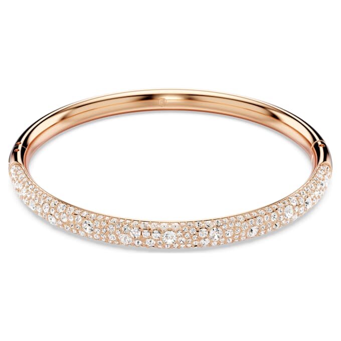 Sublima armring Snow Pavé, hvid, rosaguldbelagt Sublima armring Snow Pavé, hvid, rosaguldbelagt