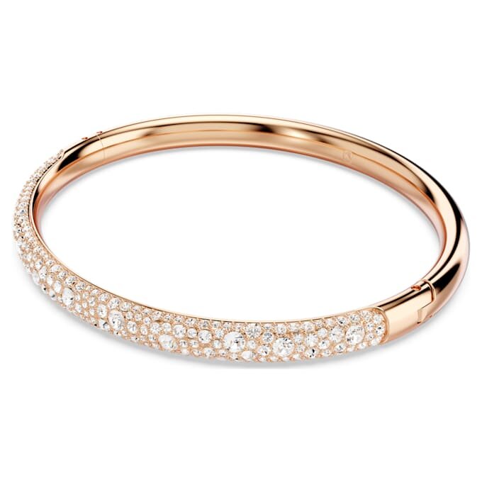 Sublima armring Snow Pavé, hvid, rosaguldbelagt Sublima armring Snow Pavé, hvid, rosaguldbelagt