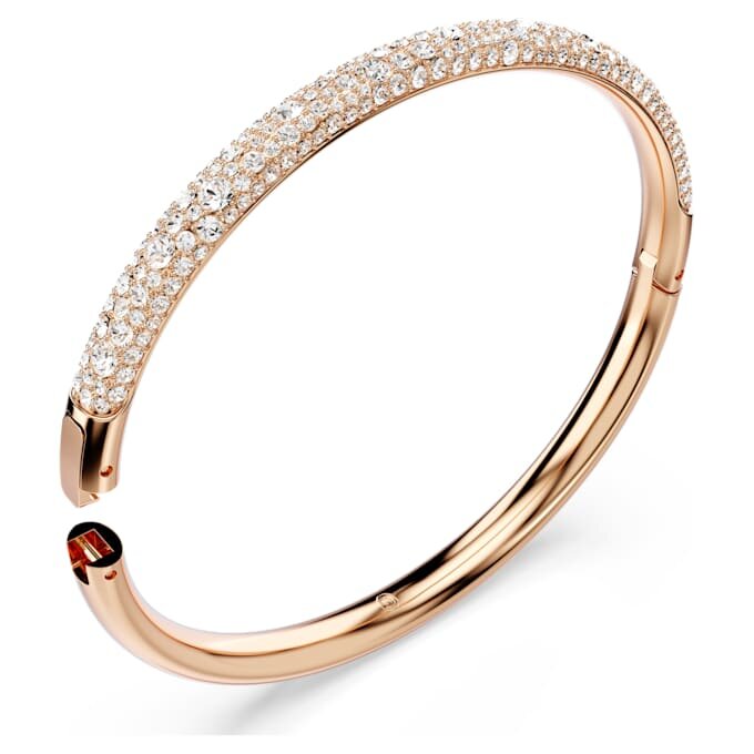 Sublima armring Snow Pavé, hvid, rosaguldbelagt Sublima armring Snow Pavé, hvid, rosaguldbelagt